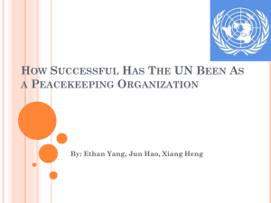How Successful Has The UN Been As a