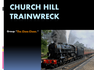 Church hill trainwreck