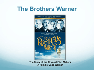 The Brothers Warner - Lawless Entertainment