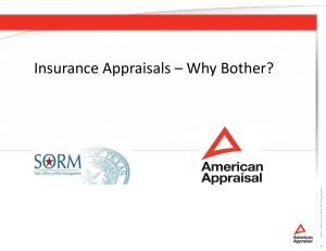 Insurance Appraisals - The State Office of Risk Management