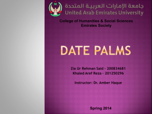 Emirates Society – Date Palms