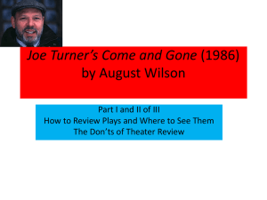 by August Wilson