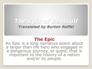 The Epic of Beowulf - Mrs-Wilmarths-Wiki