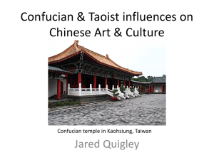 Quigley, Jared - Confucian Taoist influences on Chinese Art Culture