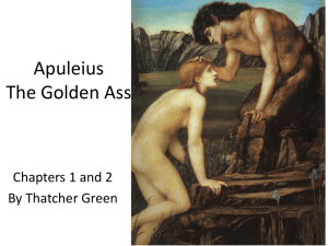 Apuleius The Golden Ass