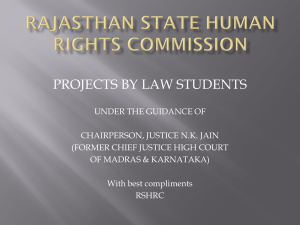 7. human trafficking - Rajasthan State Human Rights Commission