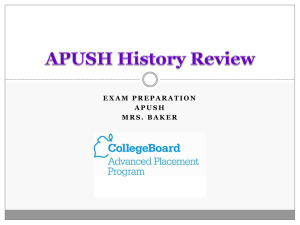 APUSH History Review