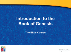 3-PowerPoint-Introduction_to_the_Book_of_Genesis