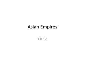 Asian Empires - wilsonworldhistory1213