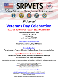 4th Annual Vets DAY 2013 Poster