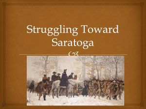 Struggling Toward Saratoga -Fab