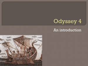 Odyssey Book 4: Reading Club