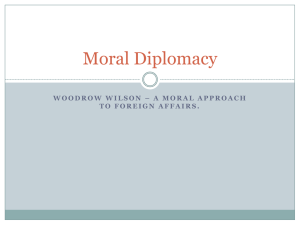 Moral Diplomacy
