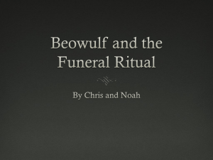 Beowulf: Structured by Funerals