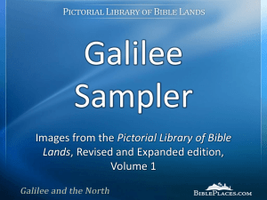 Galilee - BiblePlaces.com