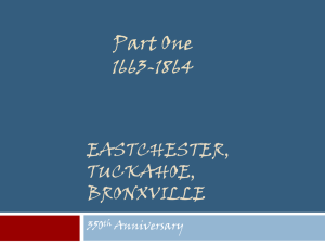 Part 1 - Eastchester 350