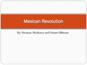Mexican Revolution PPT
