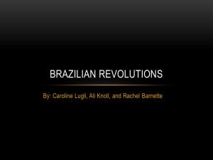 Brazilian Revolutions - Fulton County Schools