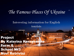 The Famous Places Of Kyiv