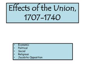 EFFECTS OF THE UNION POWERPOINT