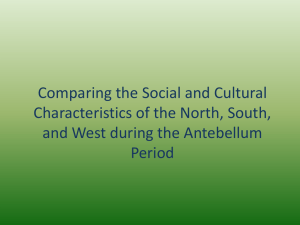 Comparing the Social and Cultural Characteristics of the North