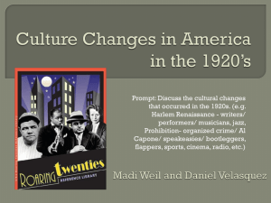11 Cultural Changes of the 1920s