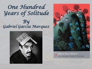 100 years of solitude ppt