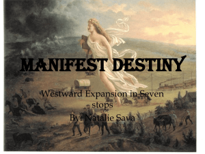 Manifest Destiny Natalie Sava