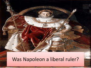 Was Napoleon a liberal ruler lecture