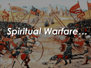 Spiritual Warfare (PowerPoint)