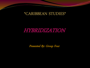 HYBRIDIZATION - GROUP FOUR
