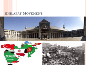 Khilafat Movement