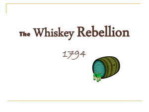 The Whiskey Rebellion Powerpoint