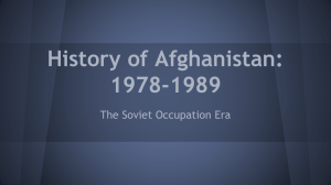 History of Afghanistan: 1978-1989