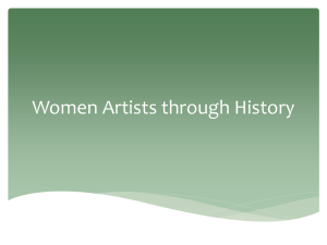 Women Artists through History-web