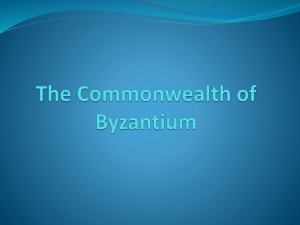 The Commonwealth of Byzantium