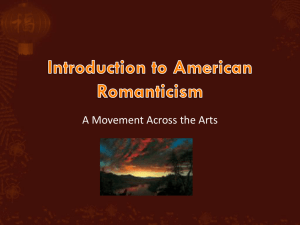 Introduction to American Romanticism (2)
