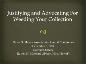 File - Hawai`i Library Association