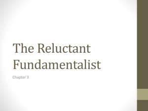 Reluctant fundamentalist chapter 3 2015