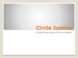 Circle Justice - Trimble County Schools