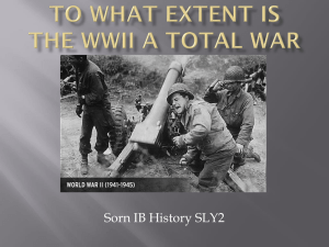 SORN To_what_extent_is_the_WWII_a_total