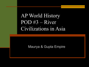 AP World History POD #3 – River Civilizations in Asia