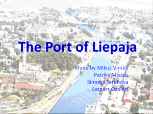 The Port of Liepaja