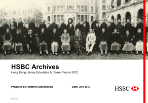 HSBC Archives - Hong Kong Library Association