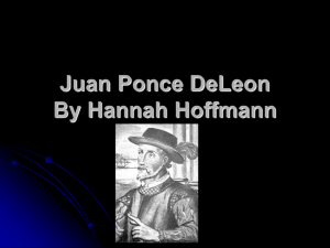 Jaun Ponce DeLeon