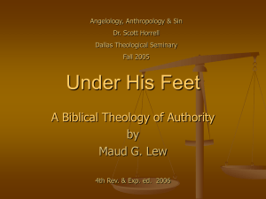 Under His Feet - Israel In Prophecy