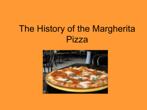 The History of the Margherita Pizza