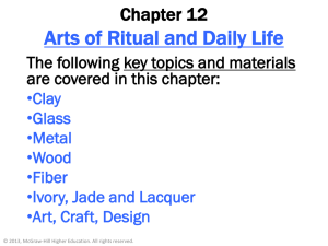Chapter 12: Arts of Ritual and Daily Life