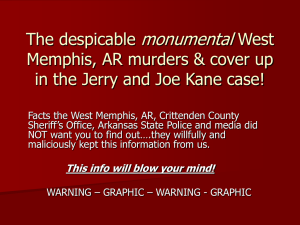 Jerry Kane cover up power point
