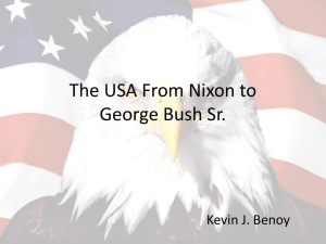 America From Nixon to Bush Sr